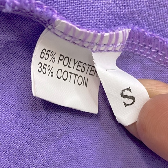 Women’s Purple Sheath Tunic Tent Dress With Pockets S - Picture 3 of 12